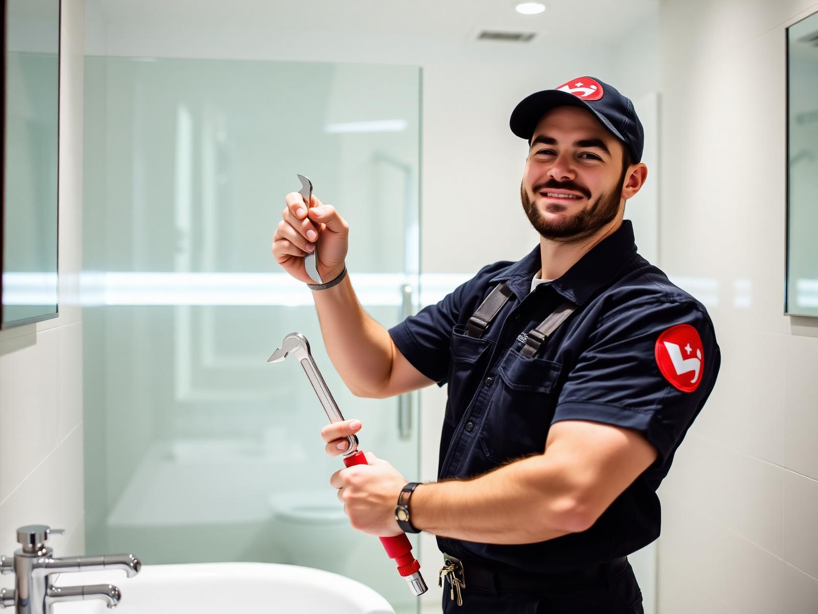 Professional plumber from Sneaky Leaks Plumbing